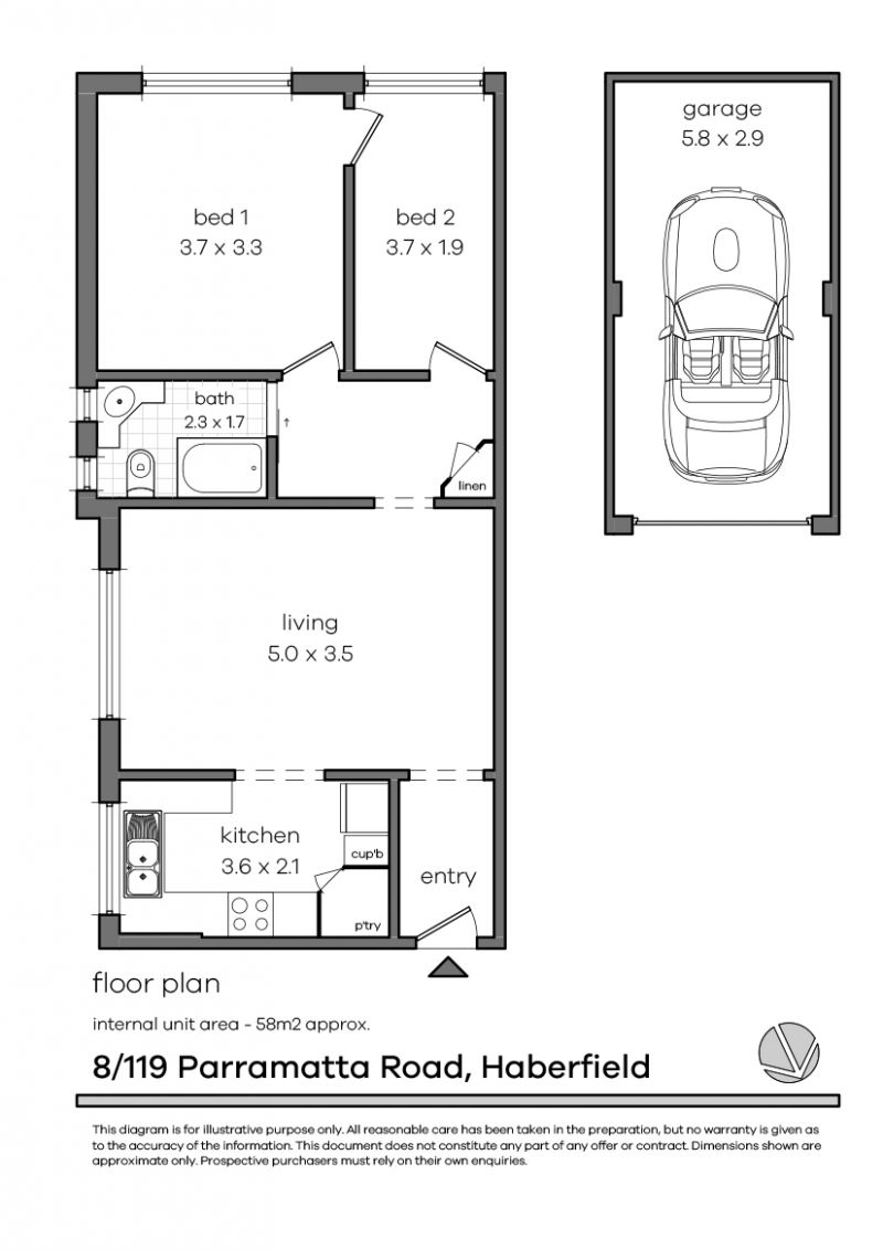 SOLD - Top Floor Apartment in Parkside Setting