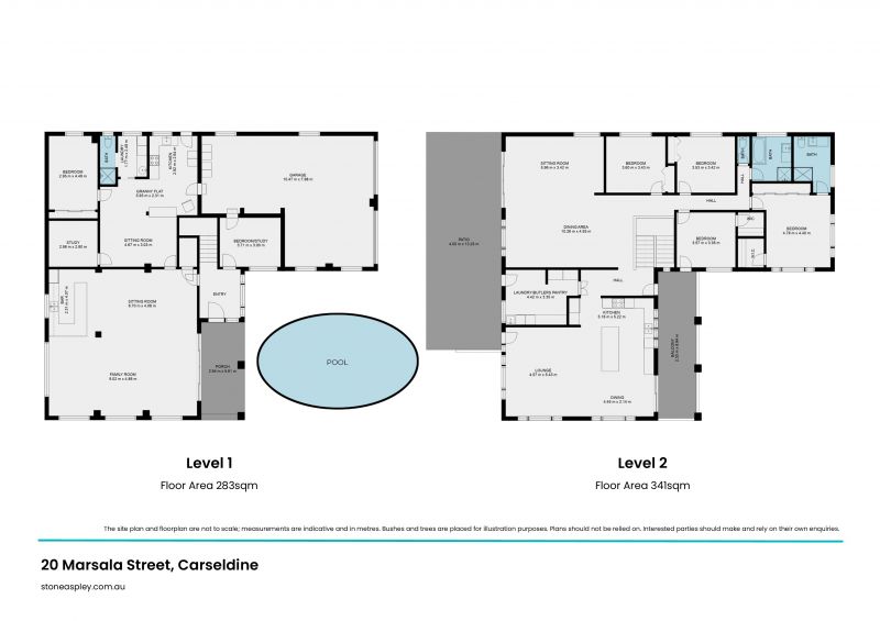 Large dual living family home