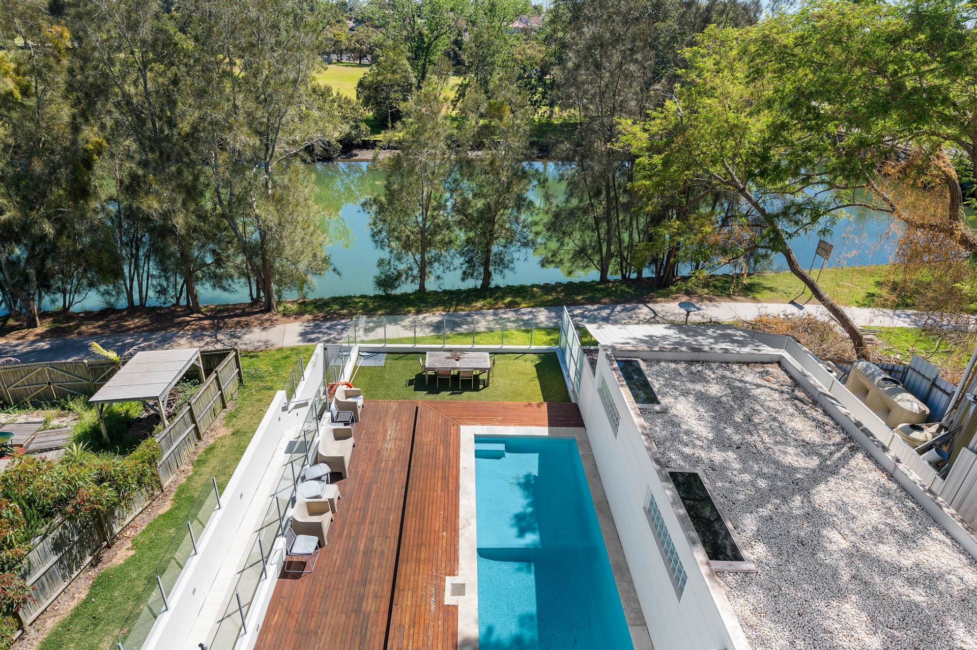 Sold - Contemporary Style with Northerly River Views