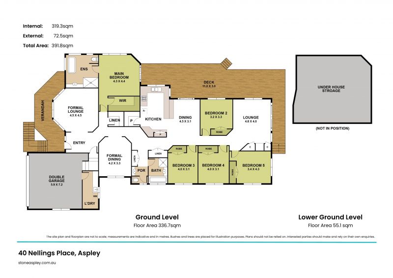 Bushland backing | Sensational single level living