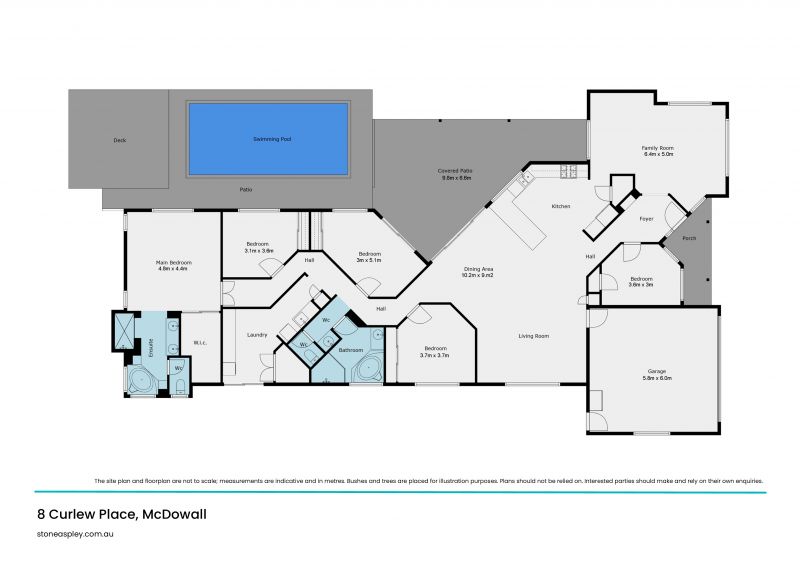 Spacious Private Lowset Home