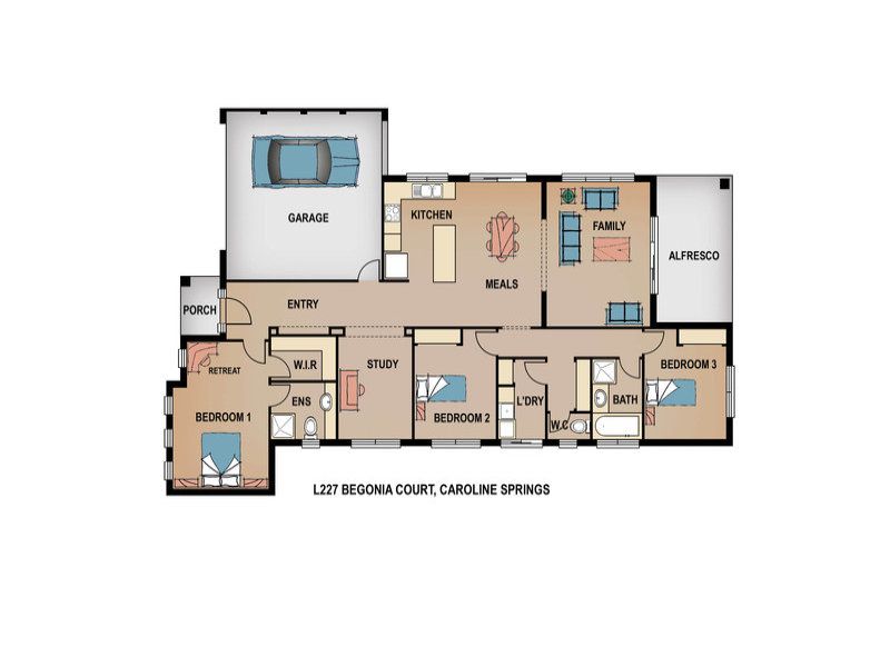 Lot 227 Begonia Court, Caroline Springs - Thumbnail 2