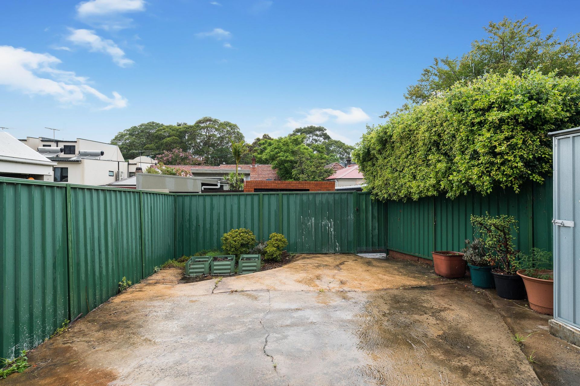 Position, Size and Potential in a Solid Period Semi