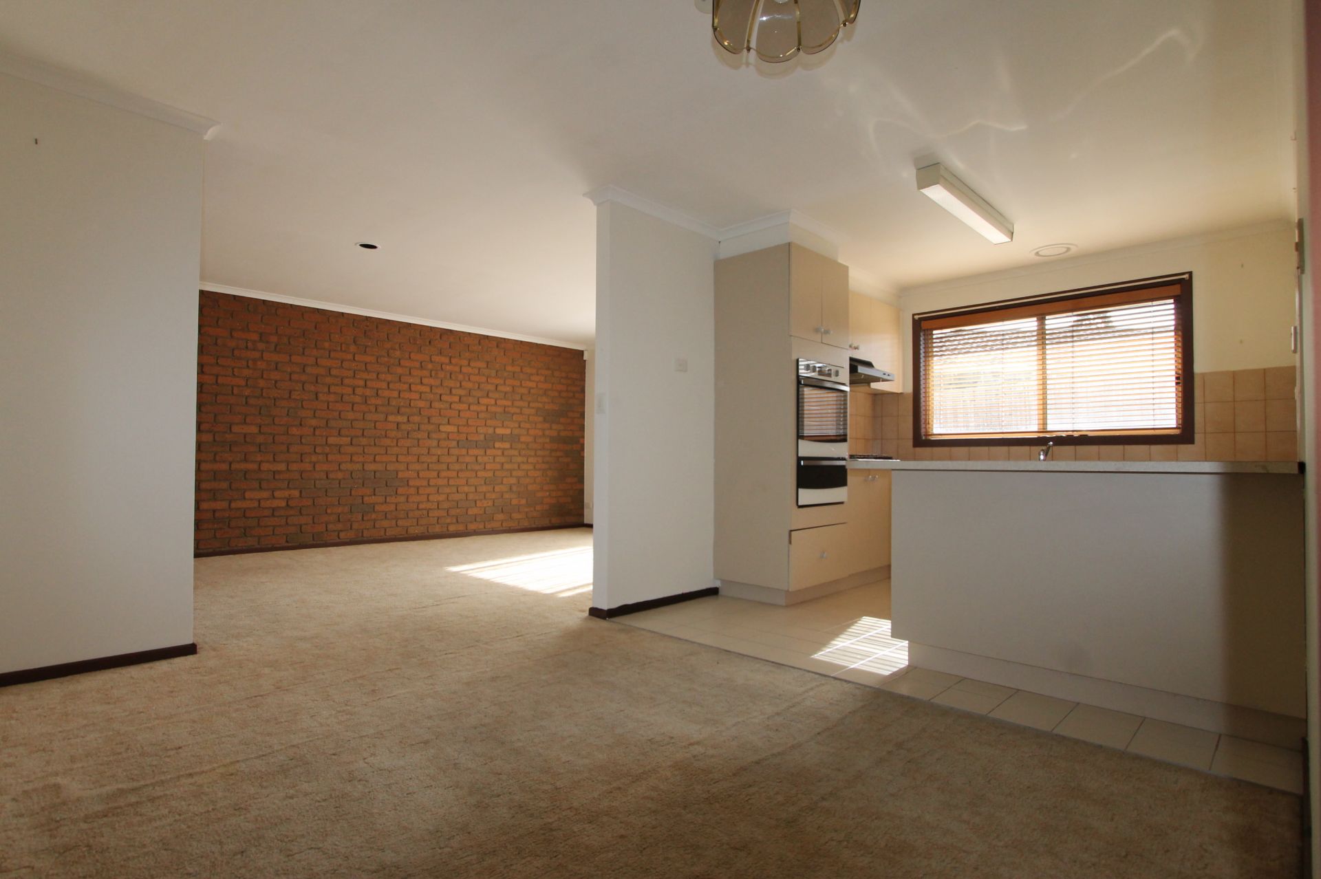 AFFORDABLE, FRESHLY PAINTED WELL KEPT UNIT & ONLY TWO ON THE BLOCK!!