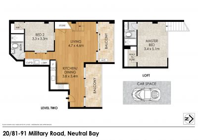 20/81-91 Military Road NEUTRAL BAY NSW, Bay - Thumbnail 7