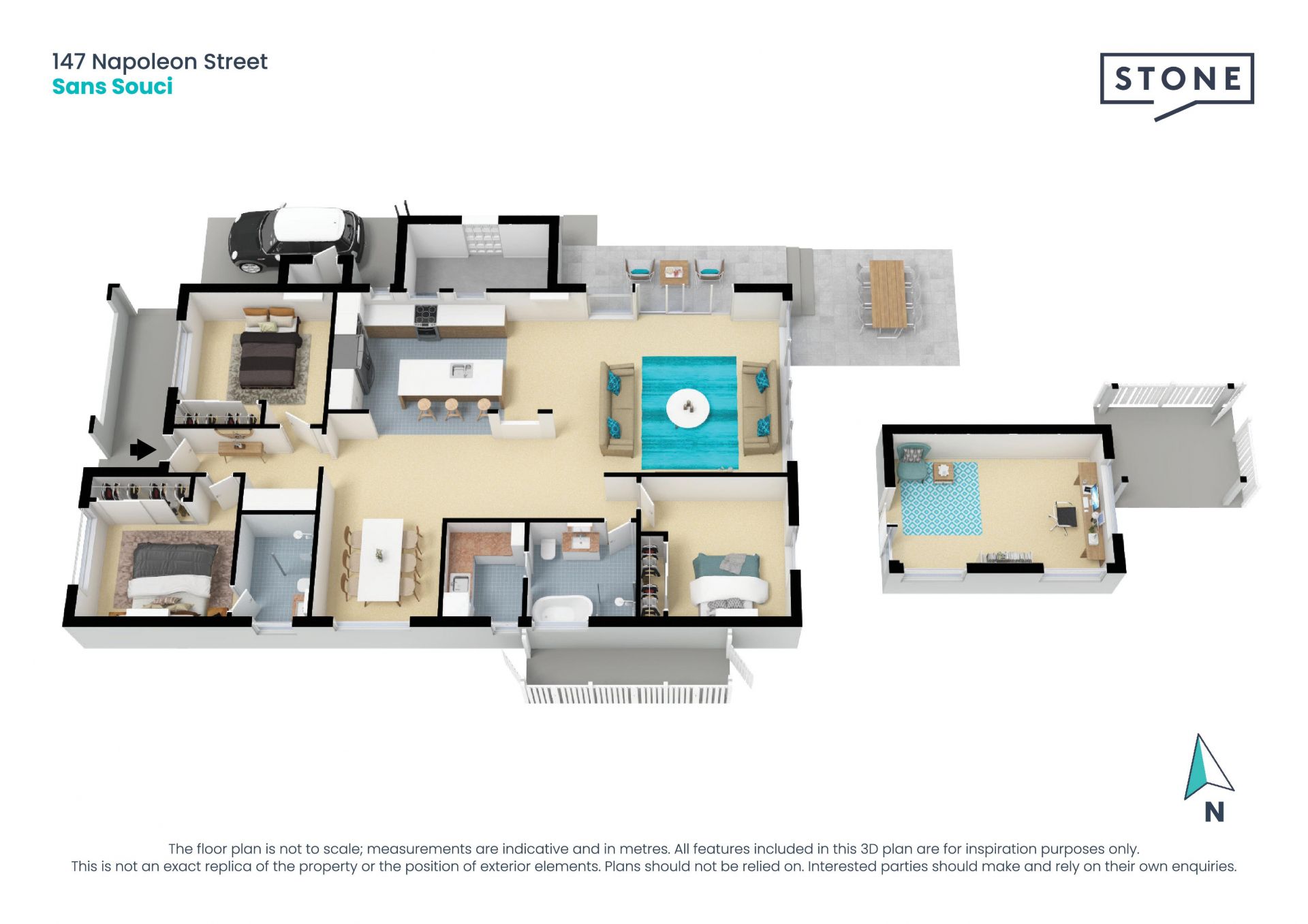Light, space and superb bayside style