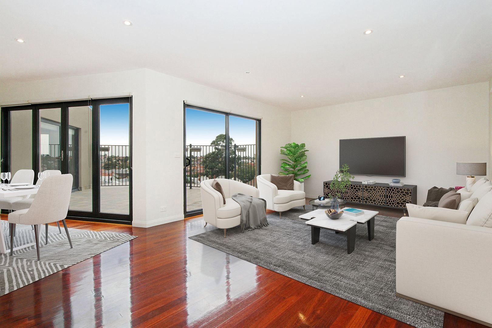 Stylish Apartment Living With City Views