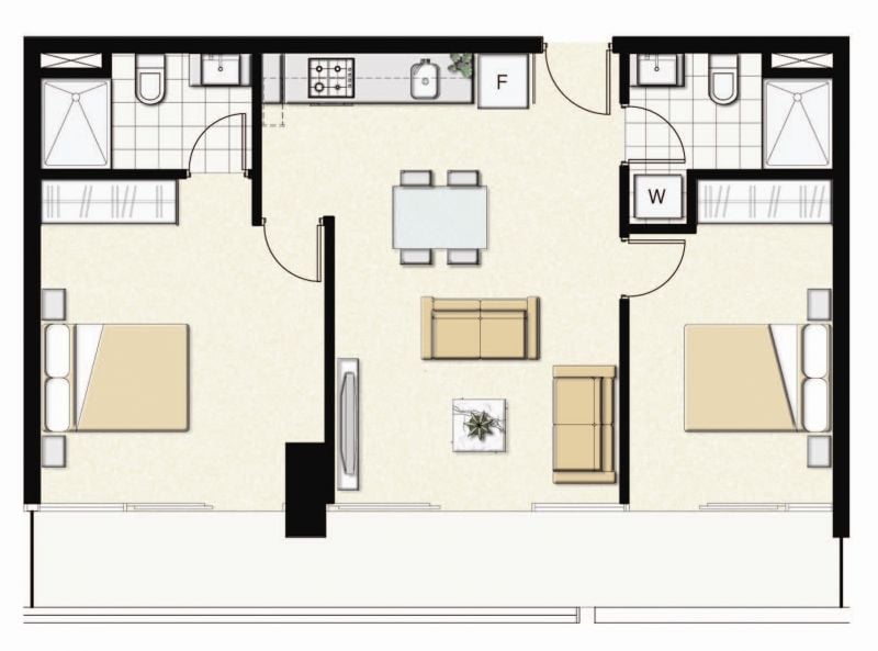 606/8 Sutherland Street MELBOURNE VIC, Melbourne - Thumbnail 6