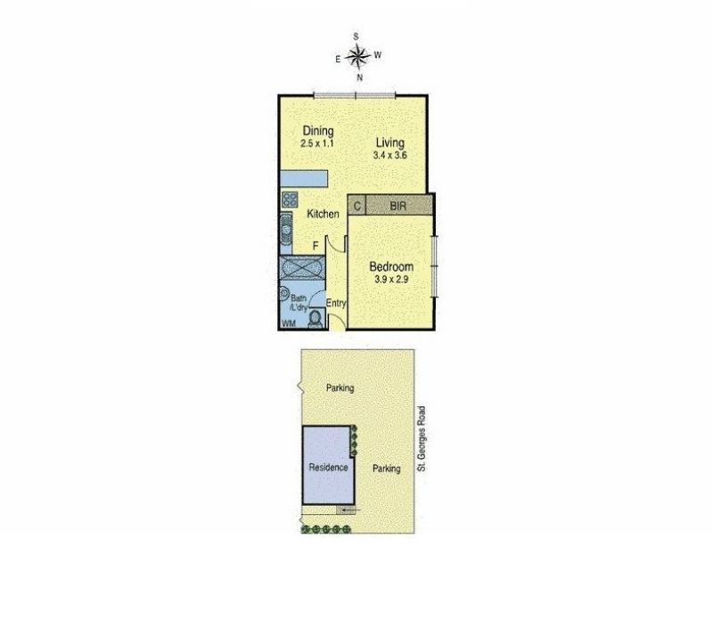Bright & Updated Apartment in Prime Northcote Location