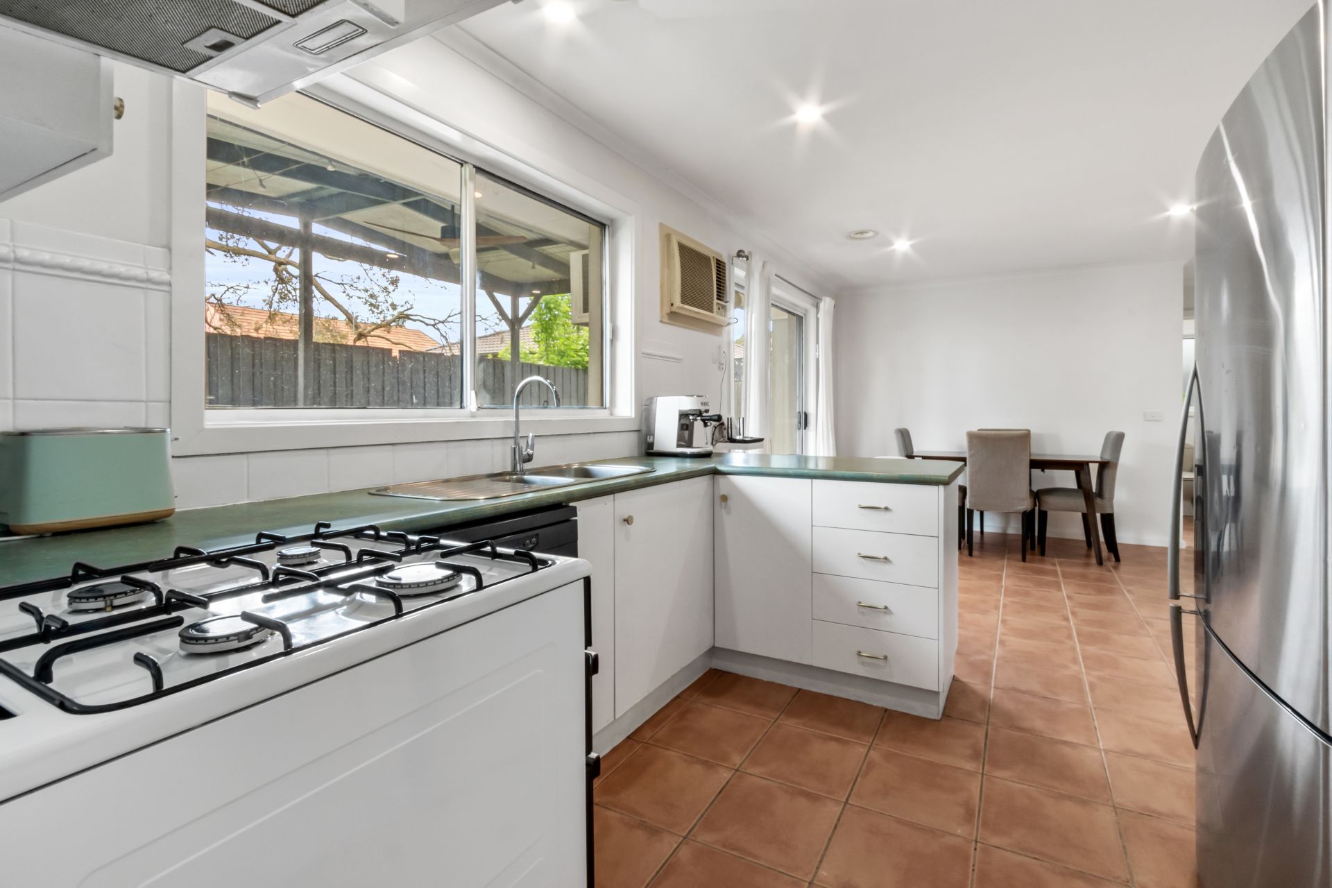 Versatile floorplan with spacious backyard