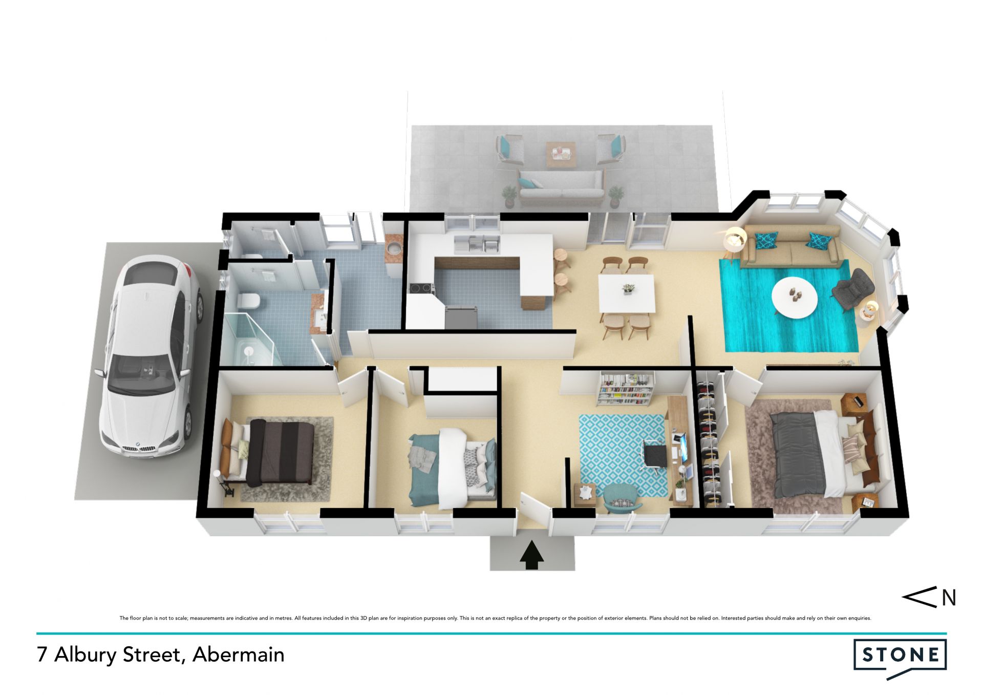 Sparkling presentation in lifestyle