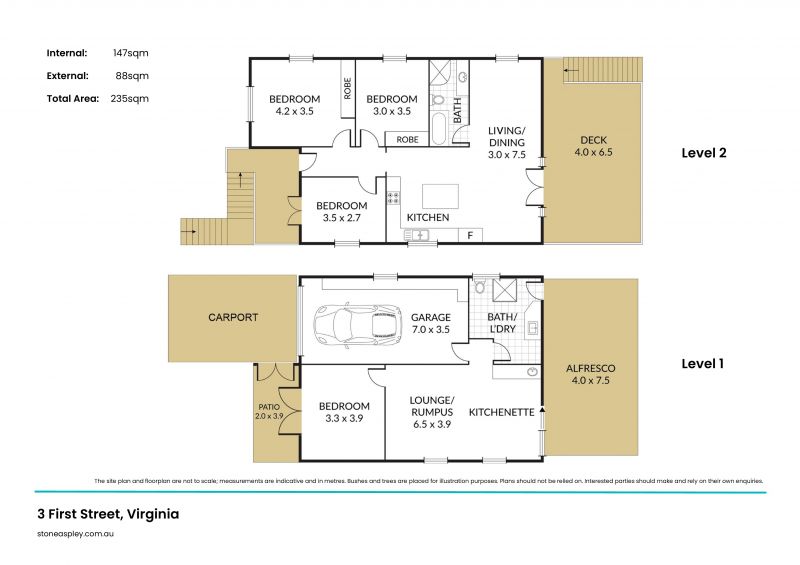 Queenslander Charm spanning 2 renovated levels