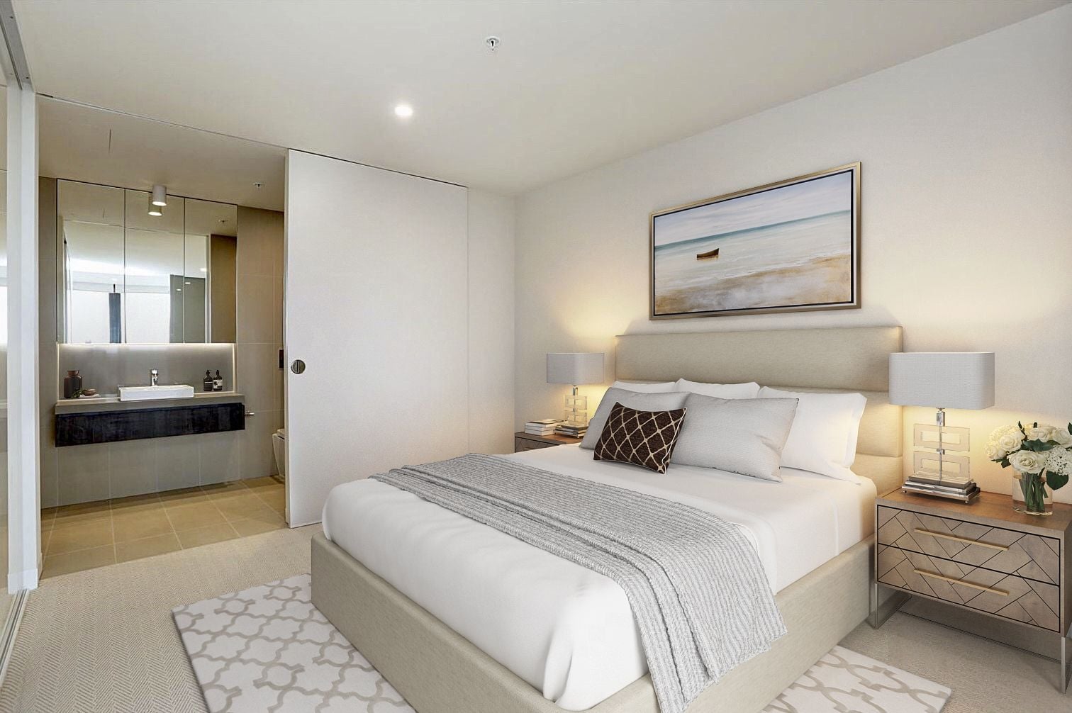 Spacious one bedroom