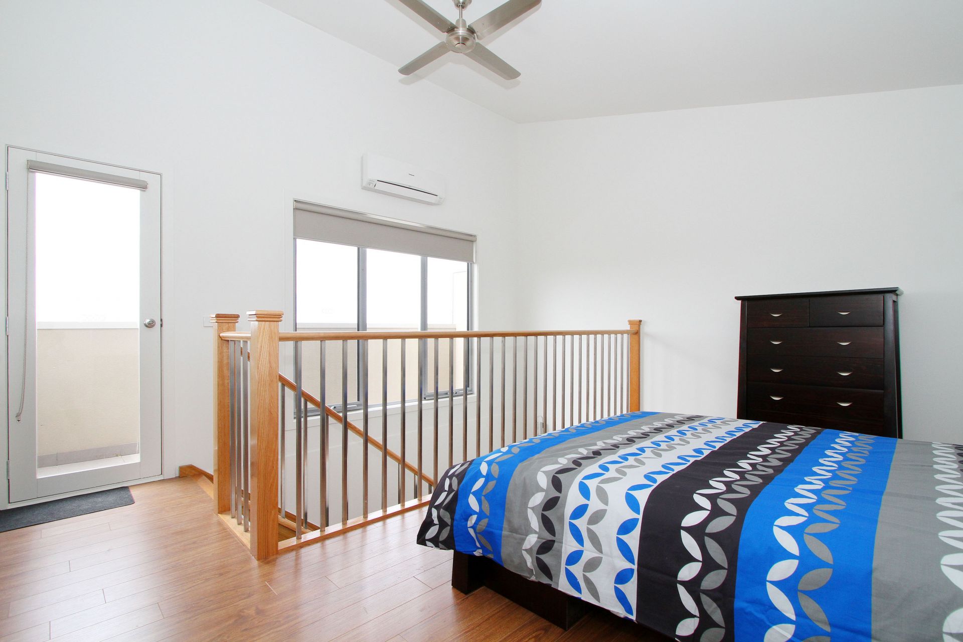 PARTIALLY FURNISHED, ONE BEDROOM ON TWO LEVELS