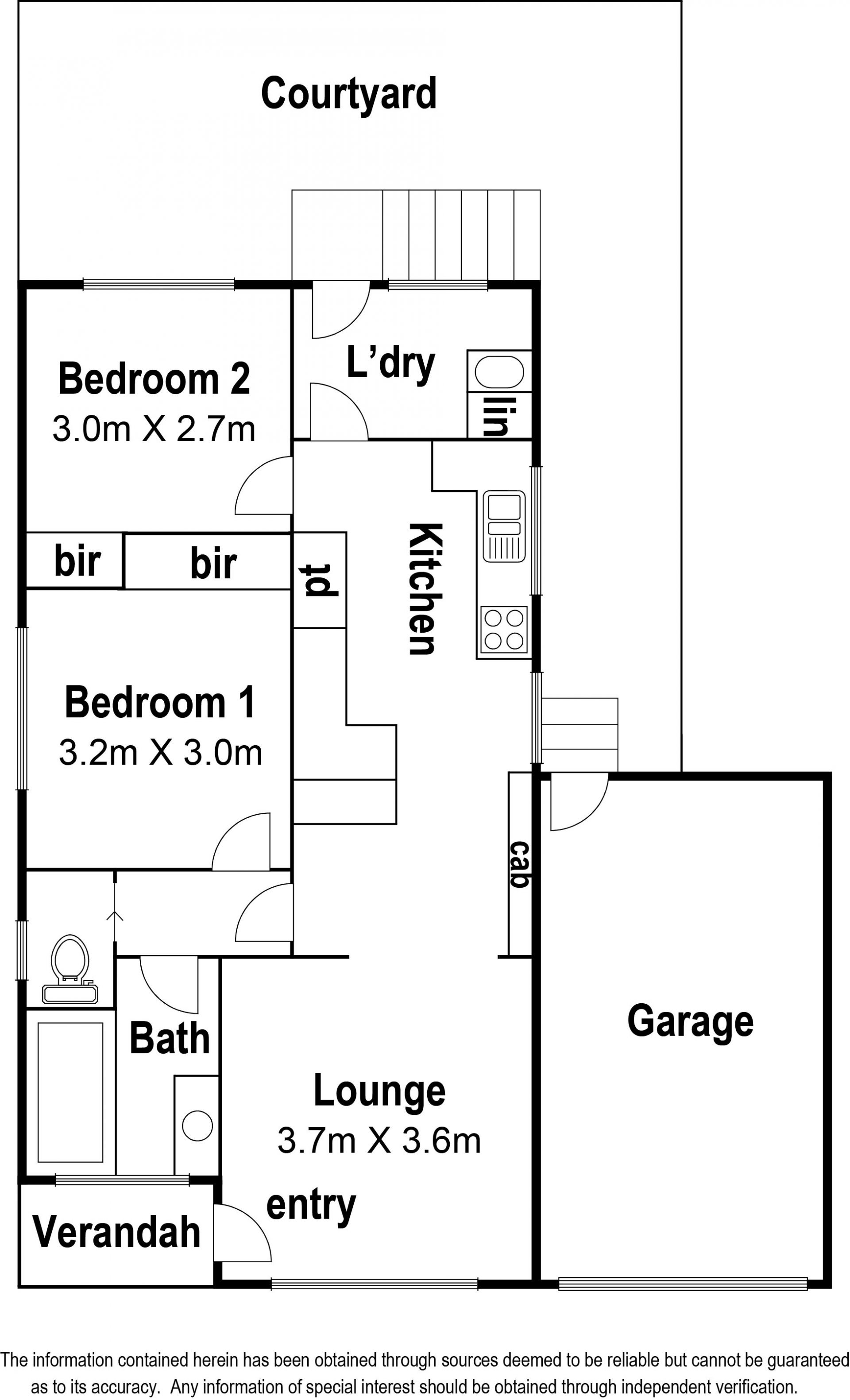 Renovated Large Two Bedroom Unit