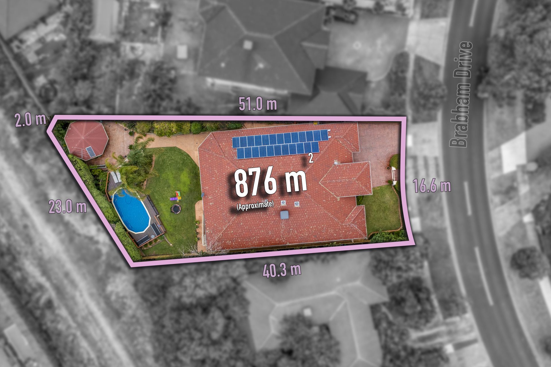 AFFORDABLE  LUXURY - LAND APPROX 876M2