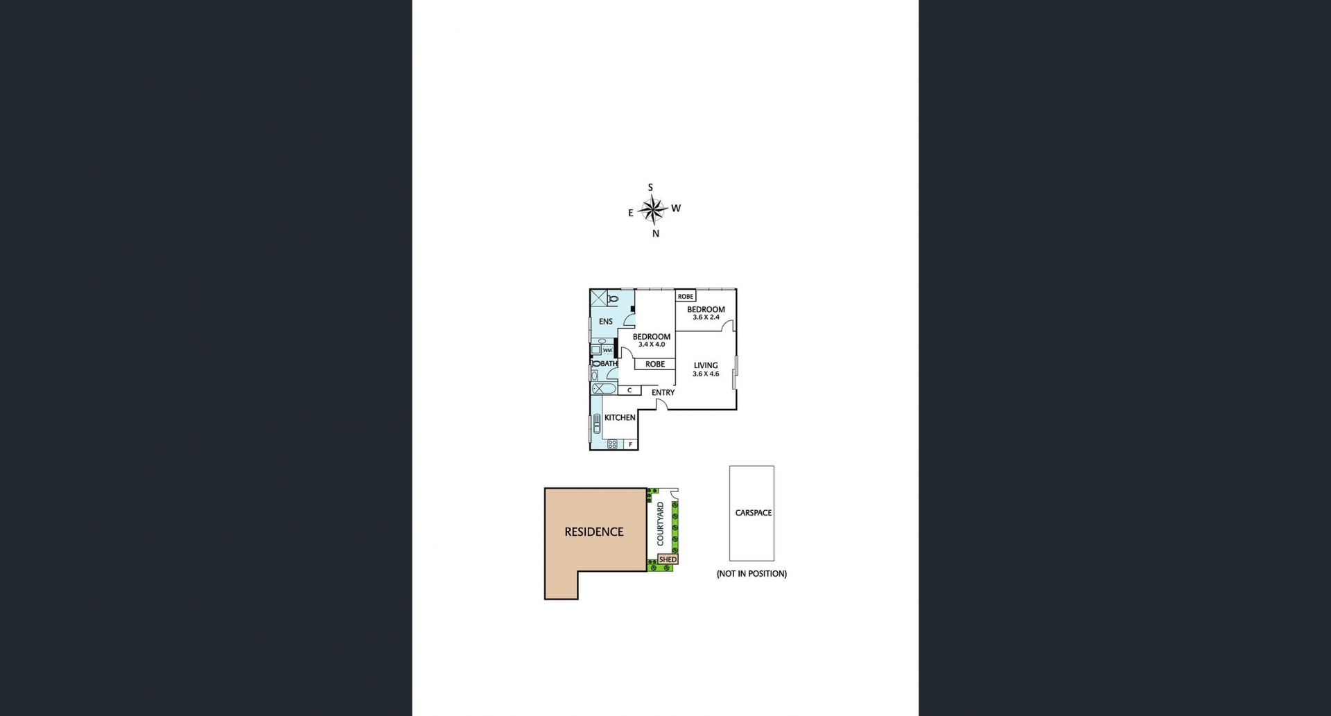 Renovated Apartment with Courtyard