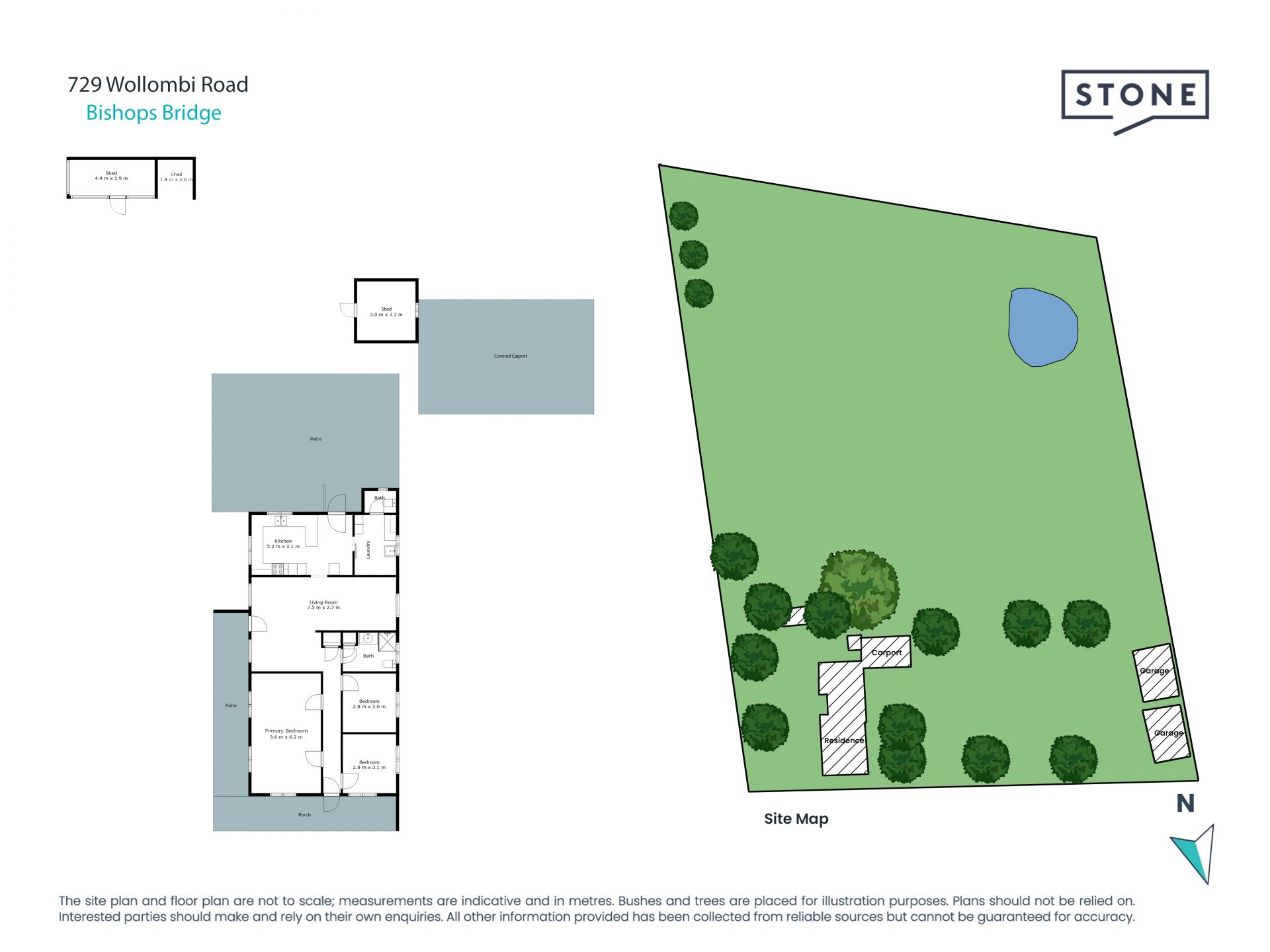 Sprawling acreage with three-bedroom cottage minutes from winery