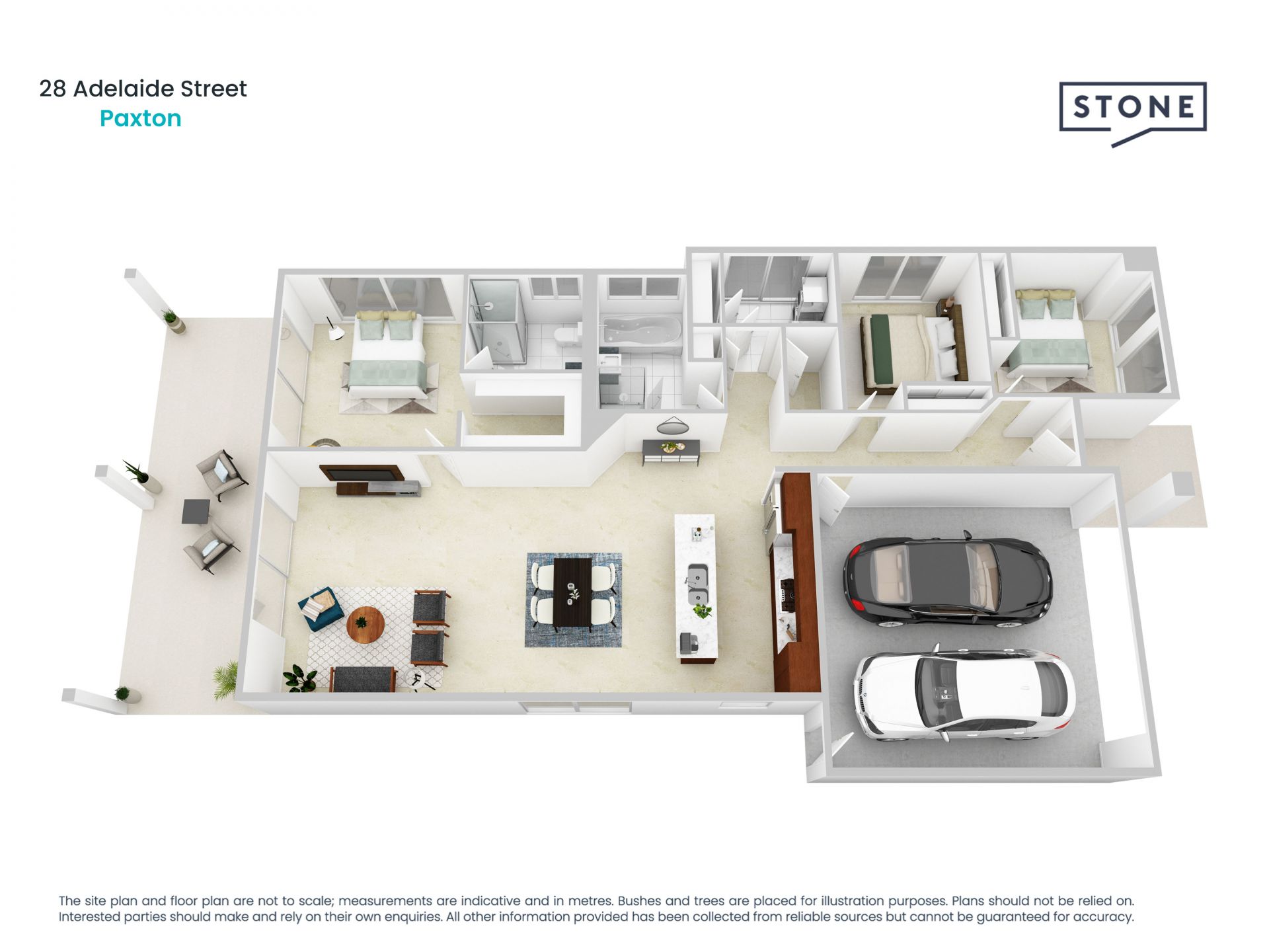 Near new home on massive block!