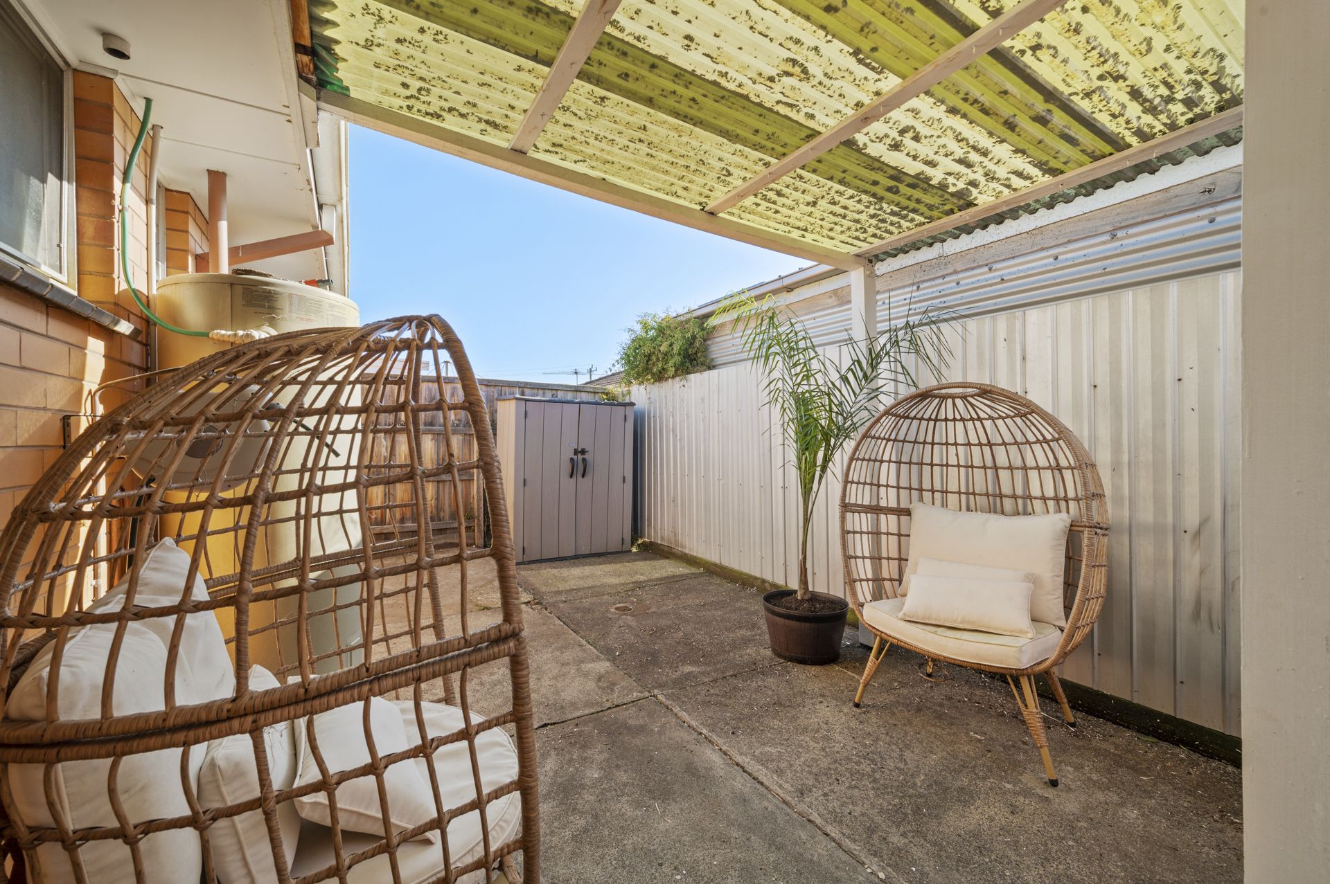 Close to Edward street shops
