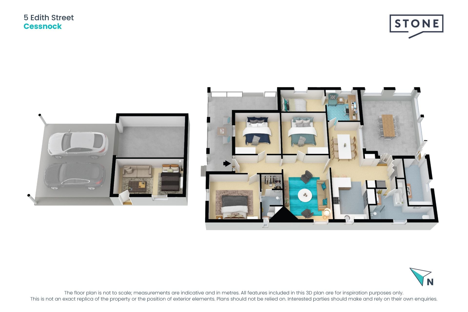 Federation stunner with 1 bedroom studio!
