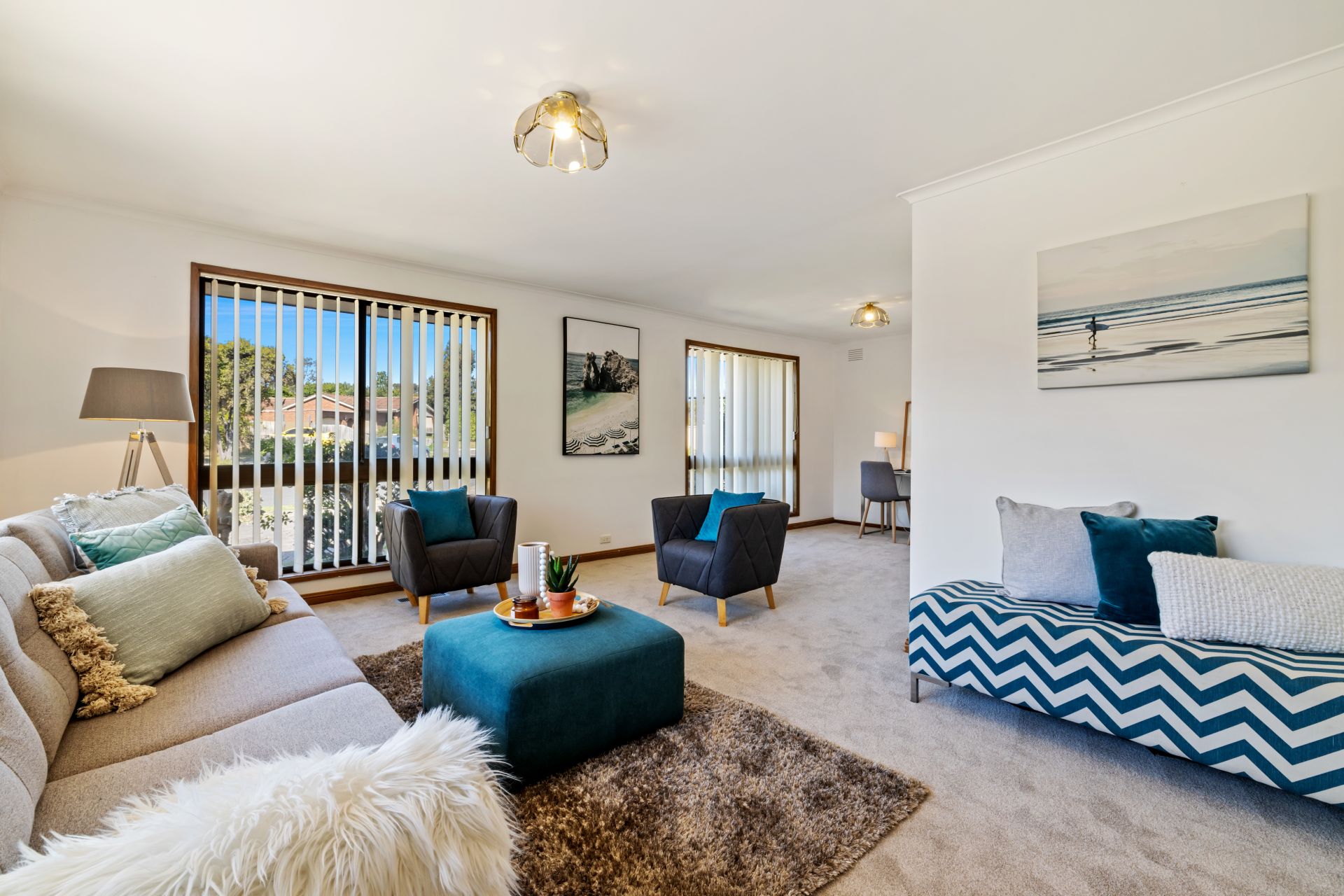 Family Dimensions With A Mid-Century Aesthetic.
