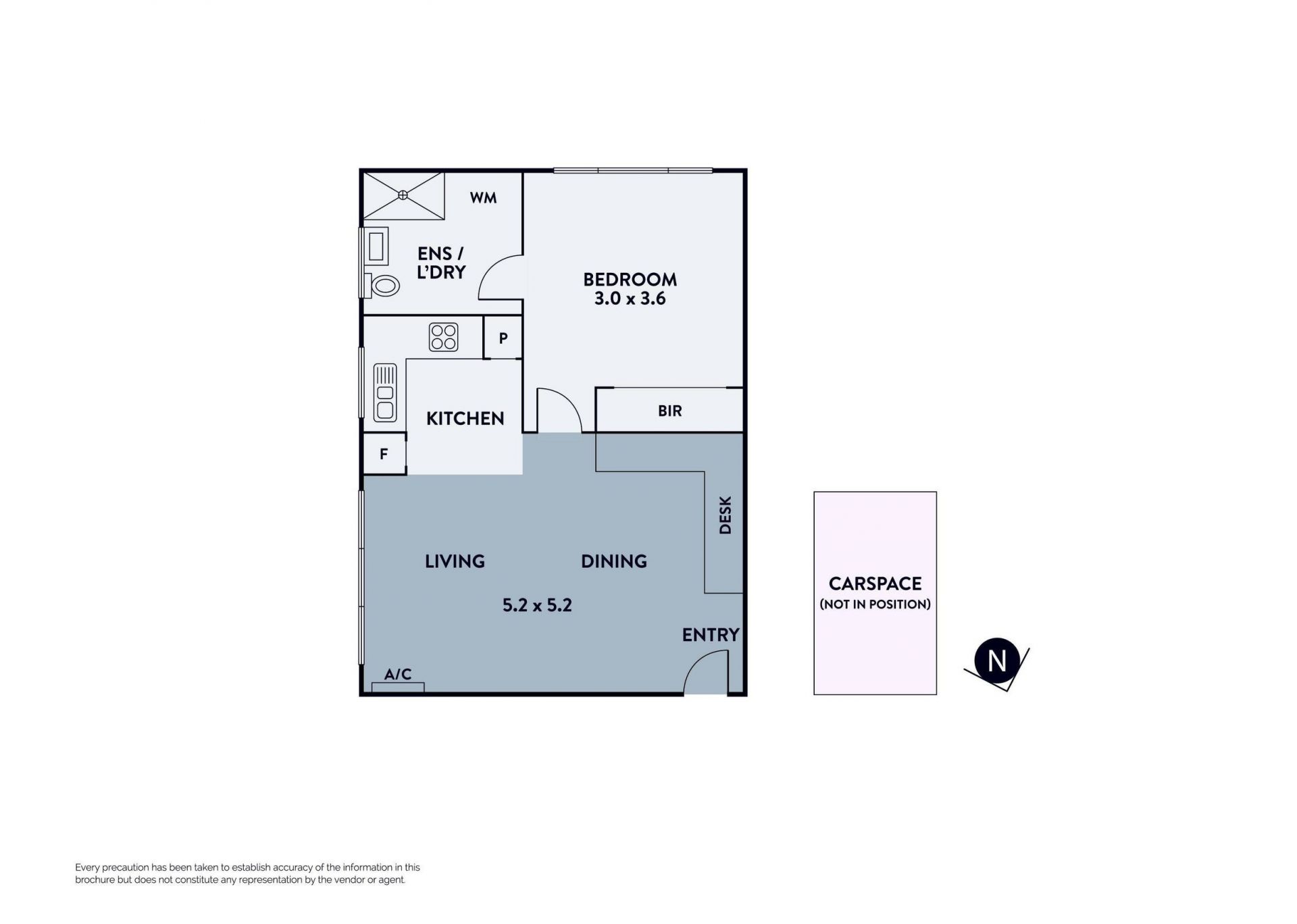 Perfectly Positioned One Bedroom Apartment!