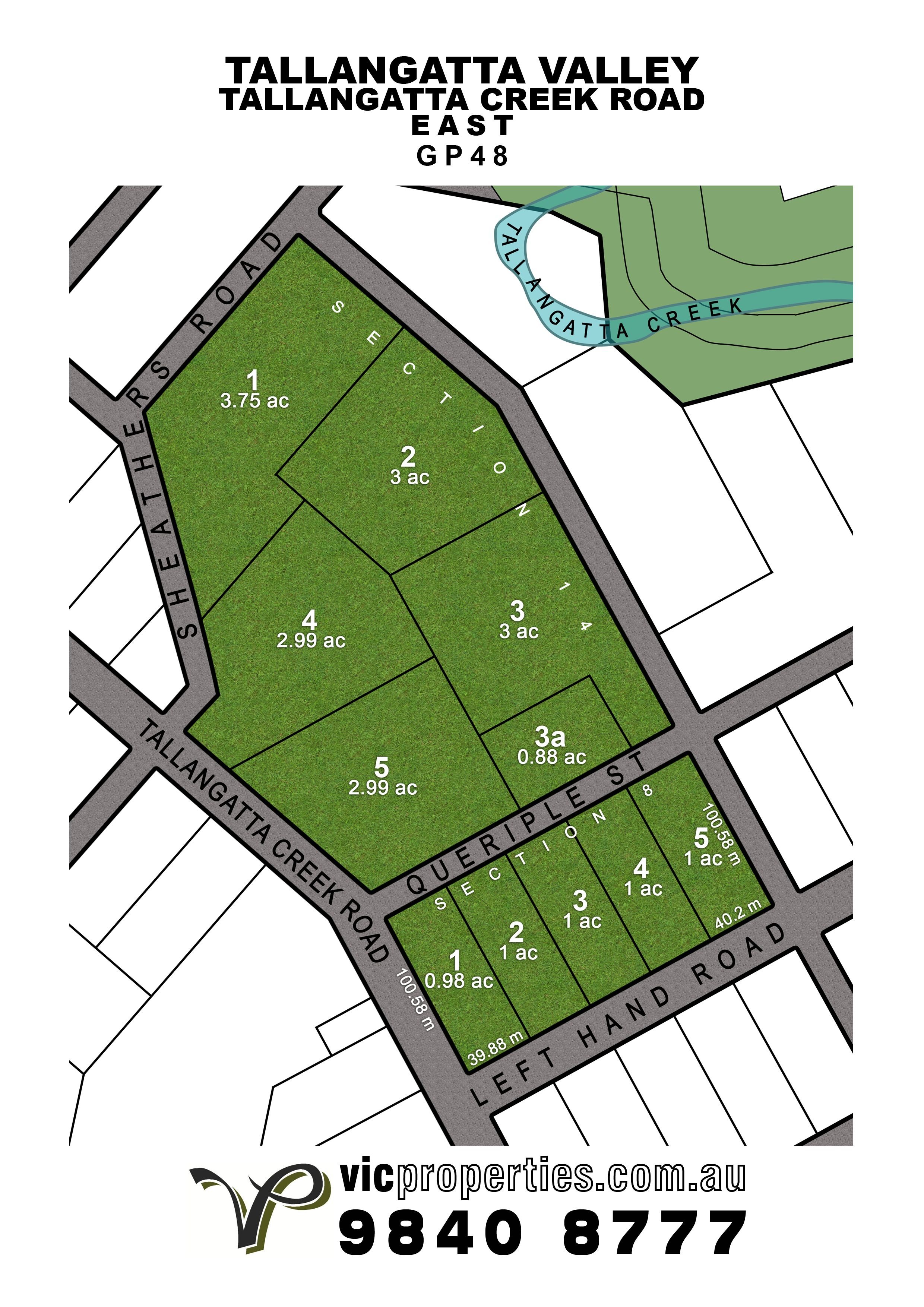 Lot 2S14/ Tallangatta Creek Road, Tallangatta Valley VIC 3701