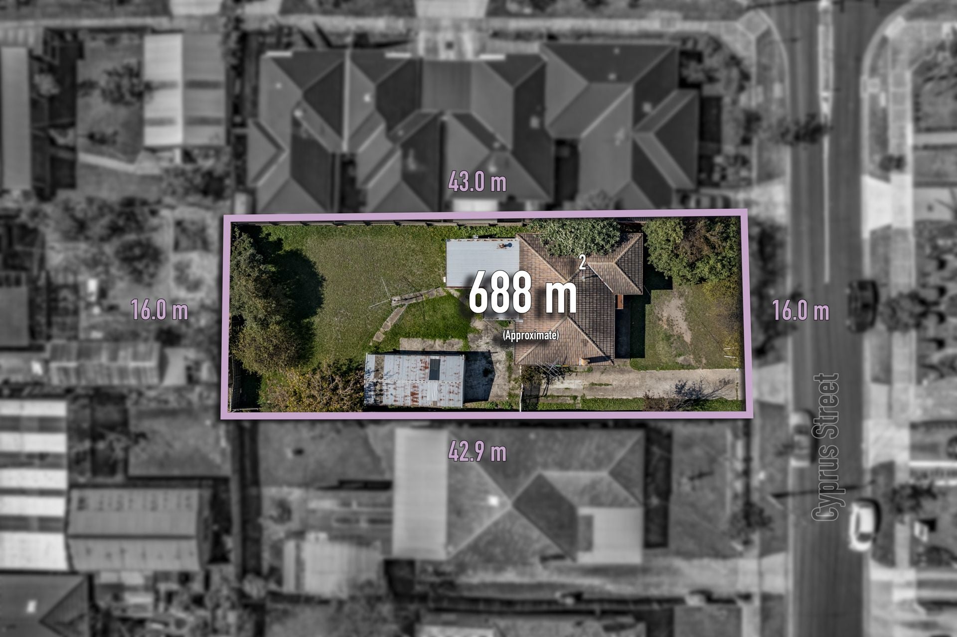 DEMOLISH AND DEVELOP - LAND APPROX 688m2