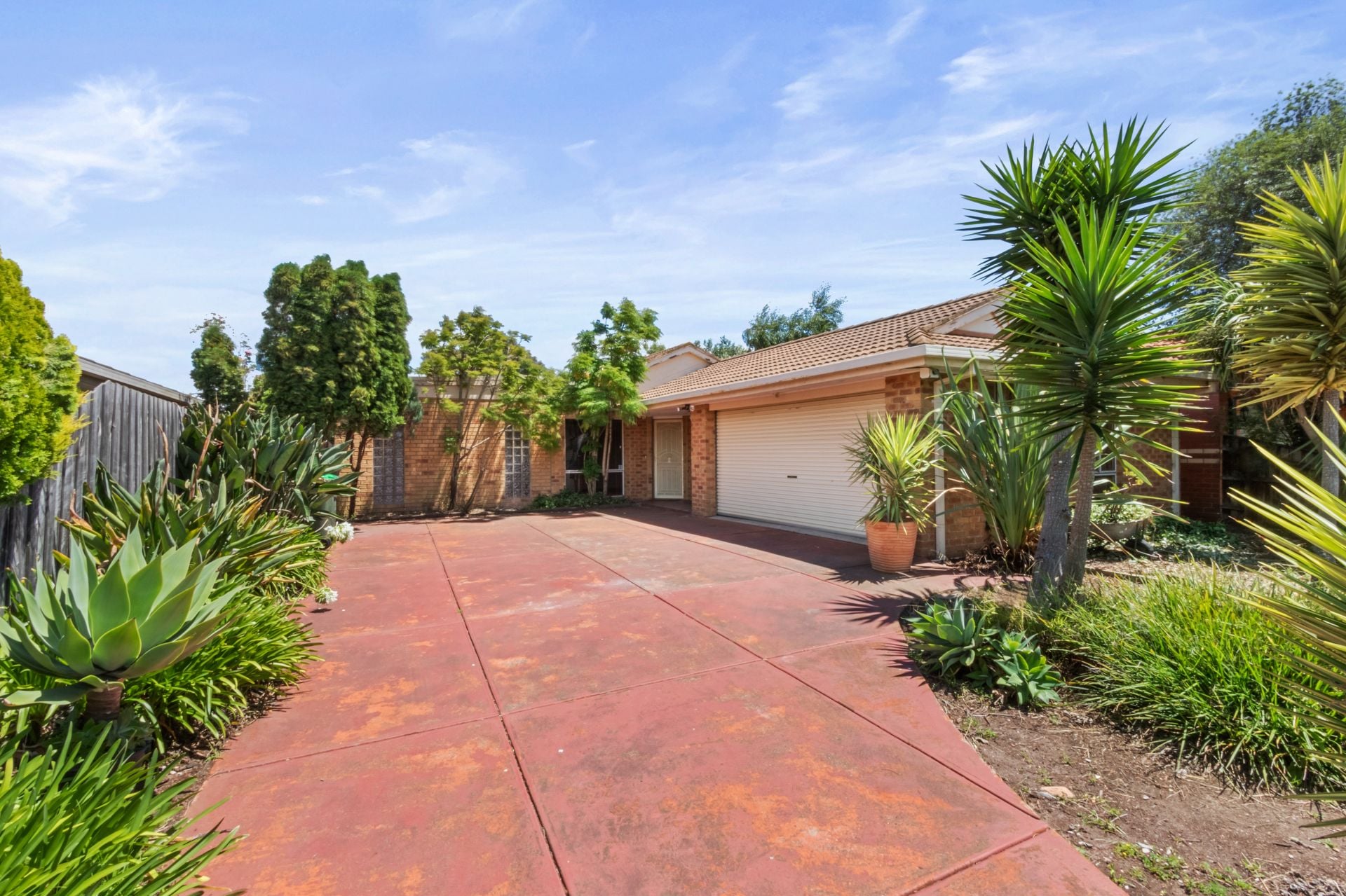 Single level 4 bedroom house
