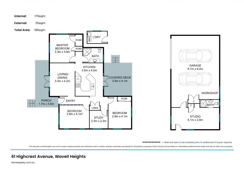 Blue chip cottage with potential city views and a studio!