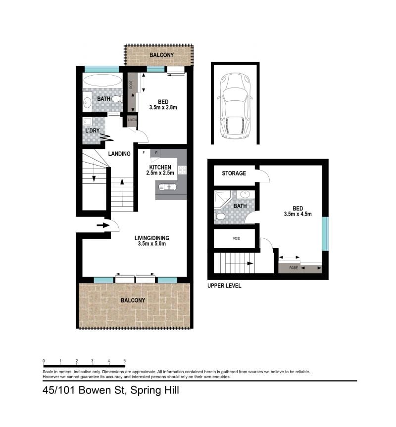 Dine out on us! Super trendy tri-level pad.