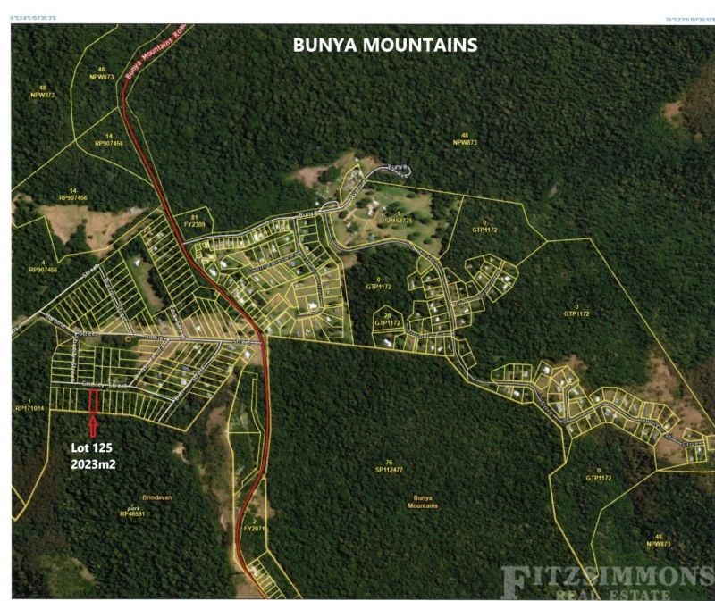 Lot 125 Grimley Street, Bunya Mountains, Bunya Mountains - Image 1