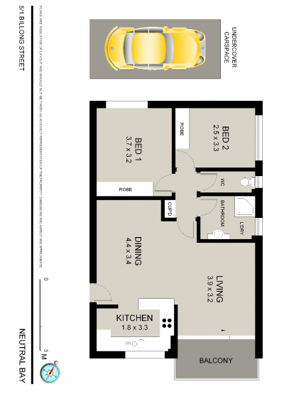 5/1 Billong Street NEUTRAL BAY NSW, Bay - Thumbnail 8