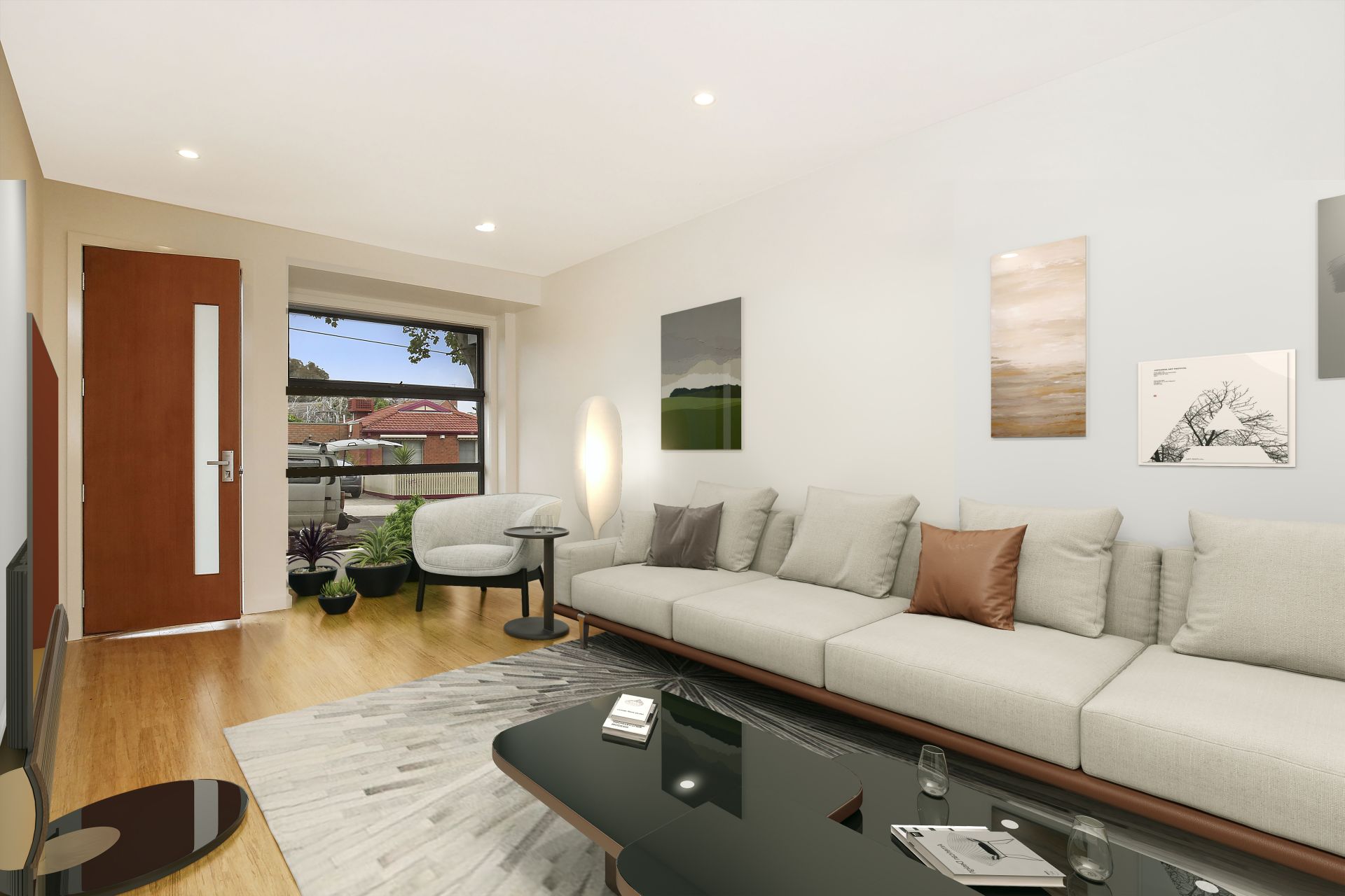 THREE-BEDROOM MODERN LIVING