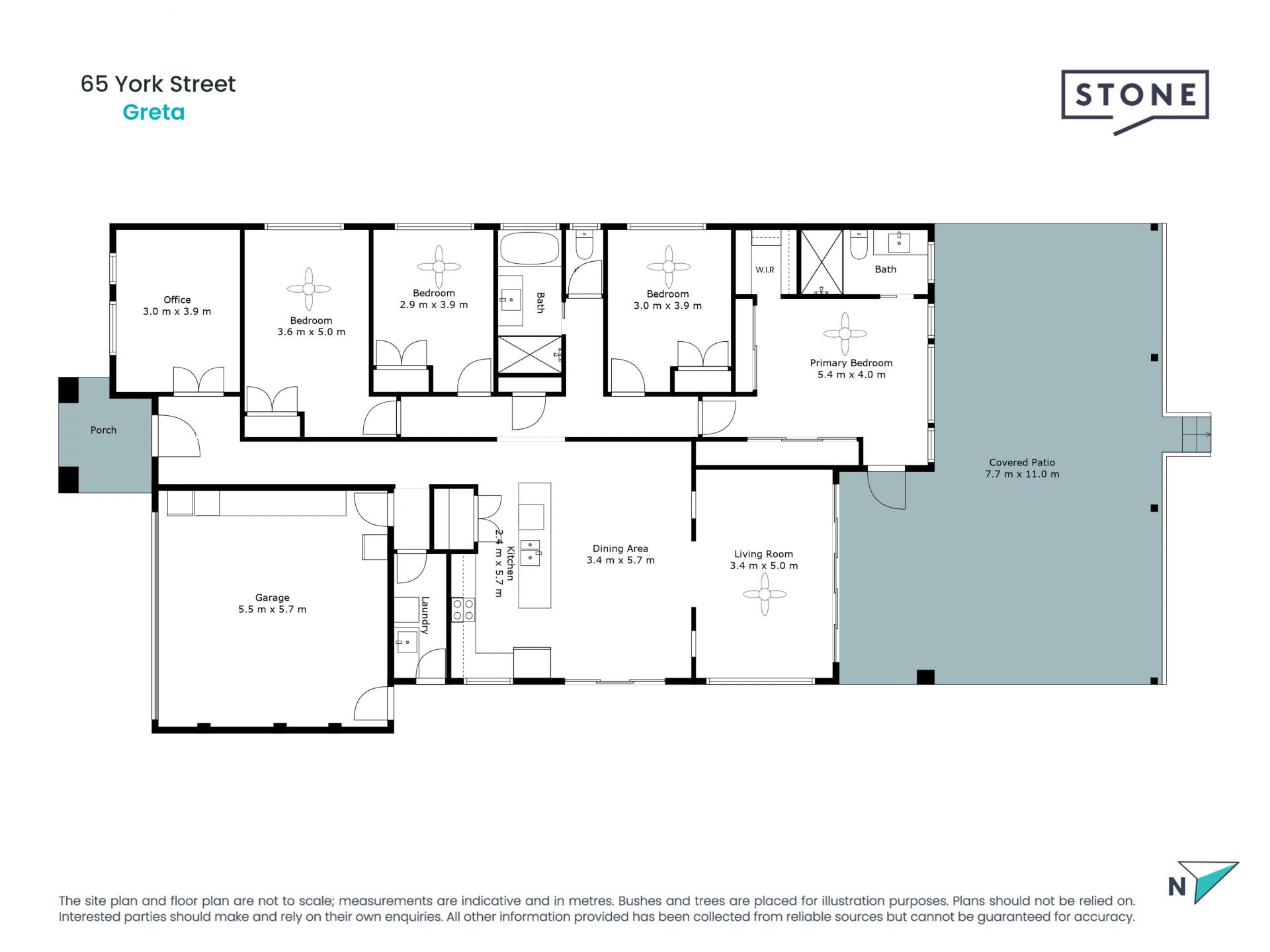 Enormous block with rear access, four-bedroom home PLUS home office!