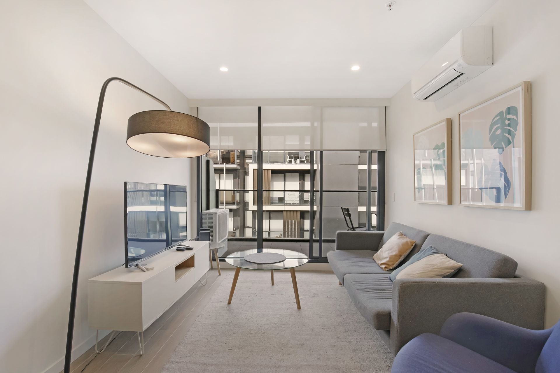 Furnished or Unfurnished apartment with uninterrupted city views.