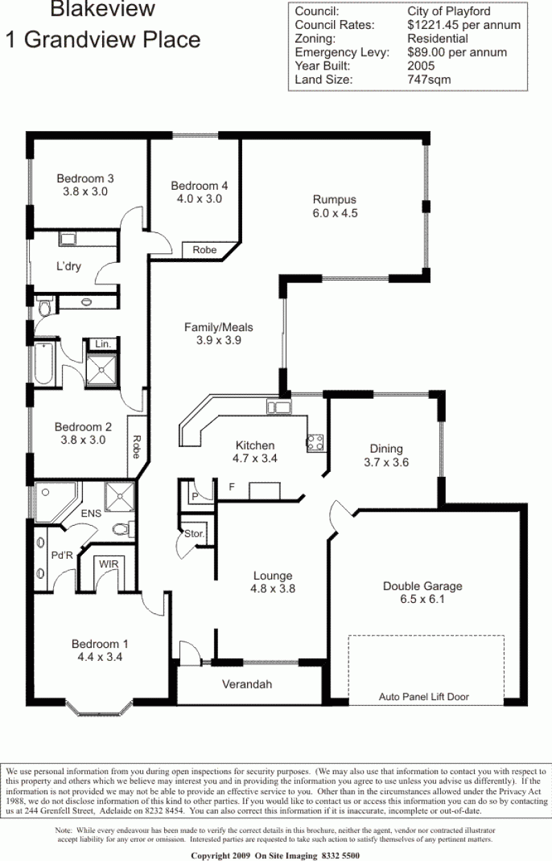 1 Grandview Place Blakeview 5114