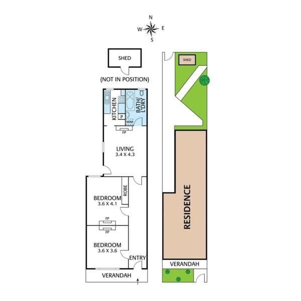 Victorian Terrace Is Located In The Heart Of Brunswick!