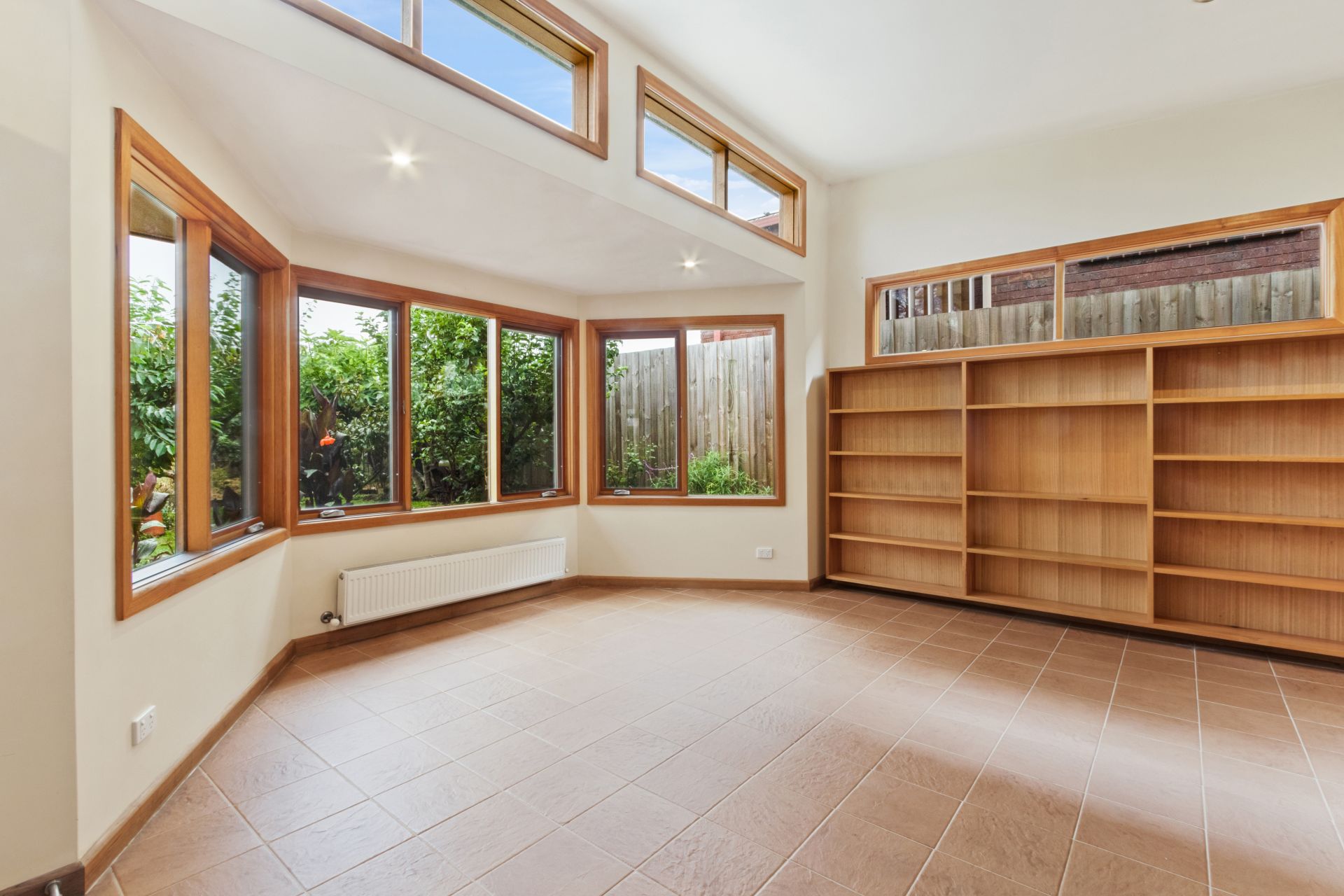 Versatile floorplan bathed in sunlight