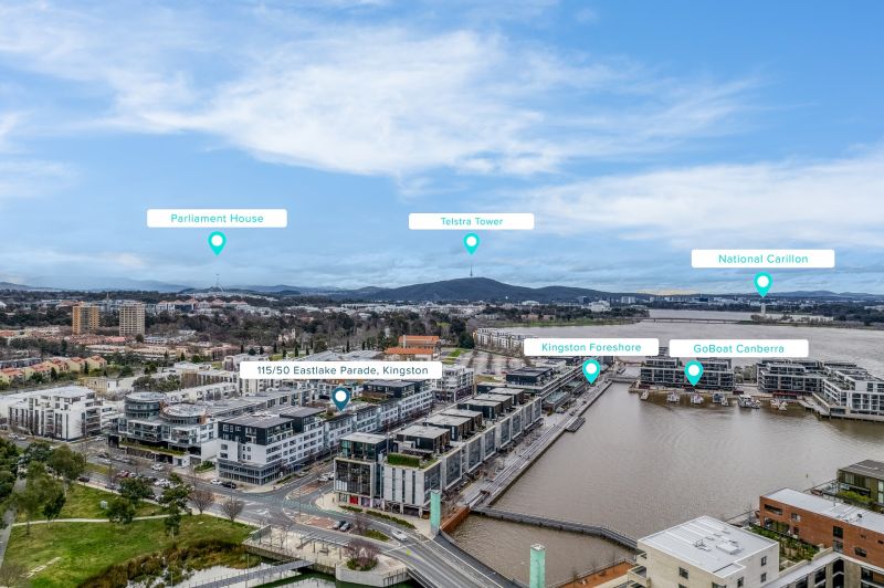 Real Estate For Sale 115/50 Eastlake Parade Kingston , ACT