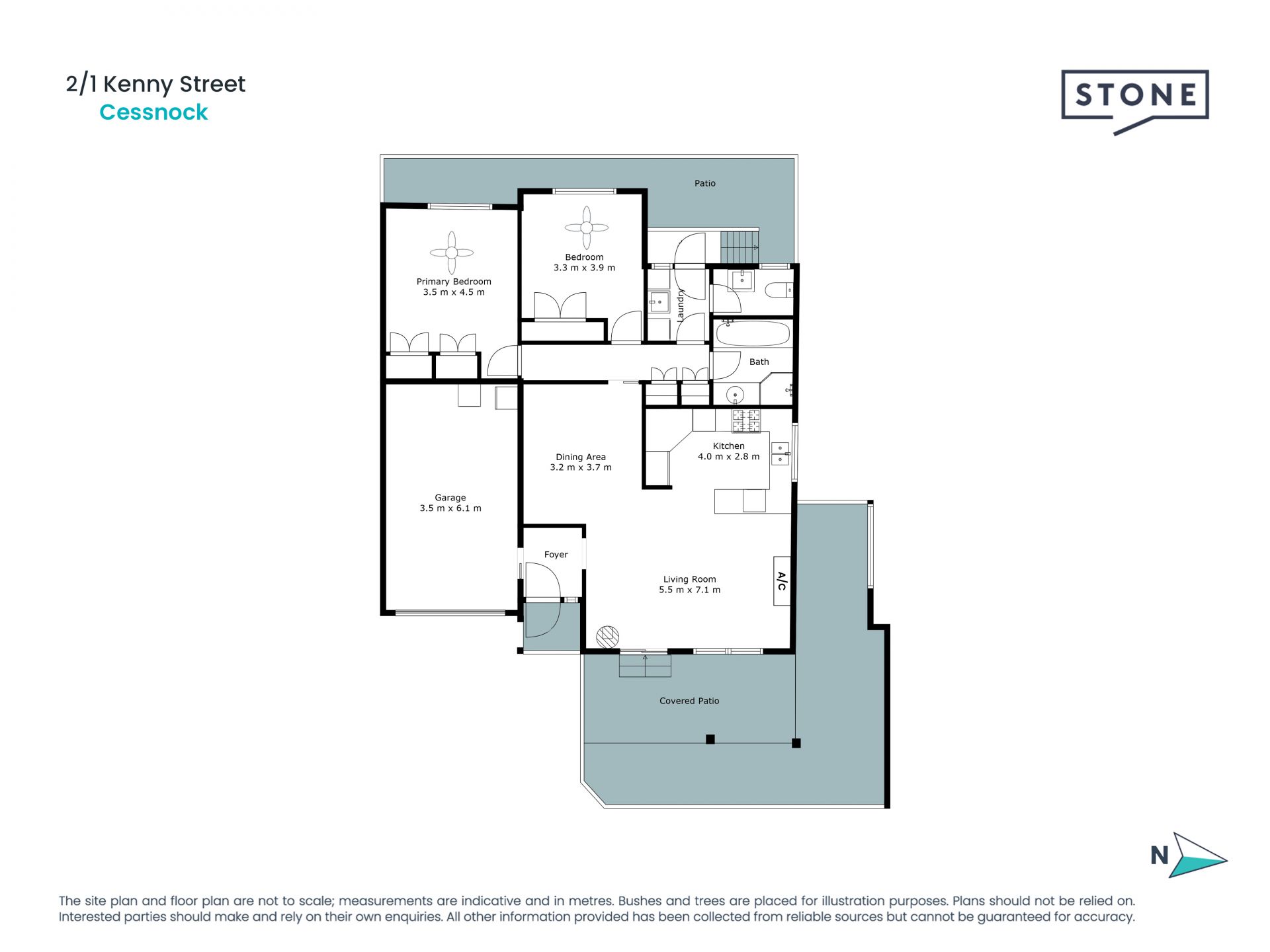 Inner-city villa in secluded location just 300m to CBD!