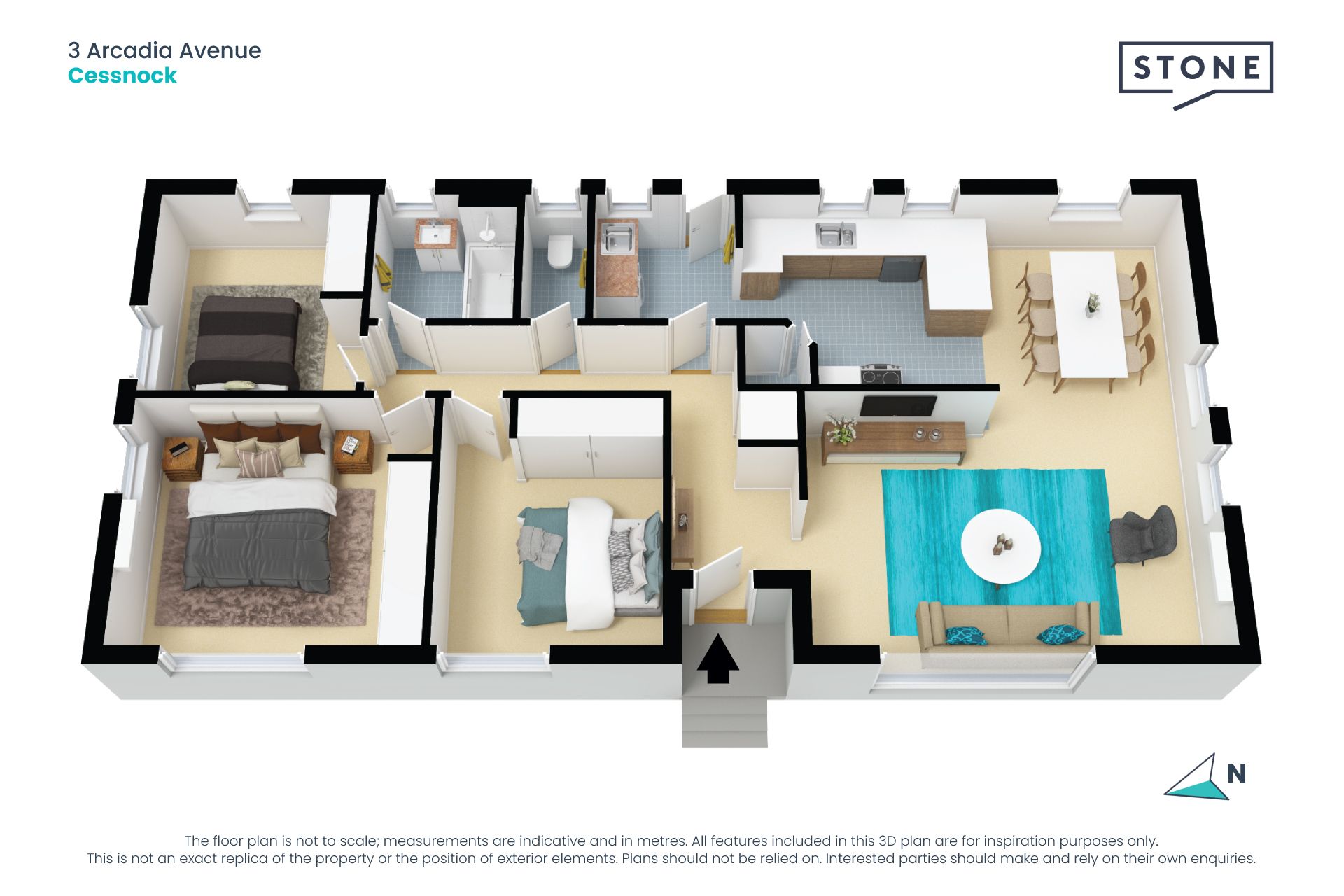 Updated and light-filled haven