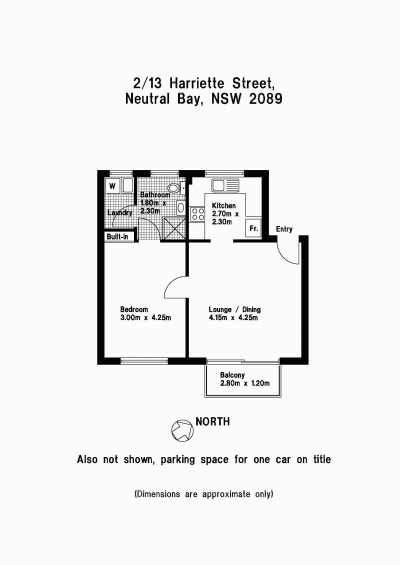 2/13 Harriette Street NEUTRAL BAY NSW, Bay - Thumbnail 8