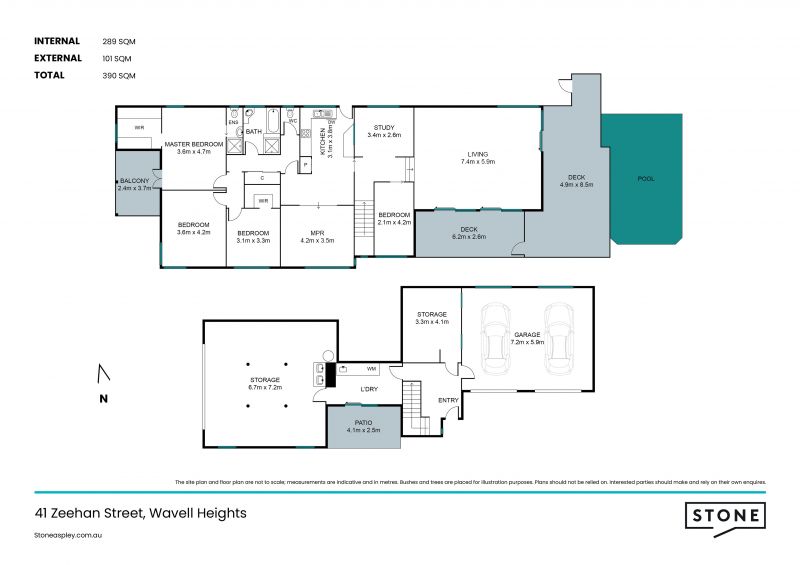 PANORAMIC VIEWS FROM FROM THE FRONT GATE TO THE BACK FENCE