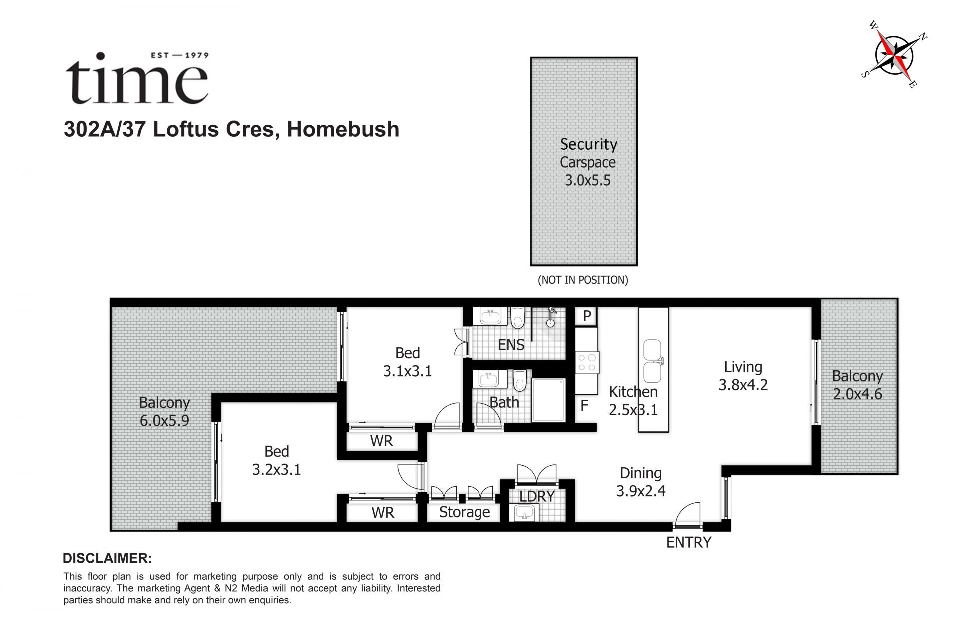 302A/37-39 Loftus Crescent, Homebush NSW