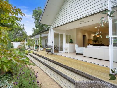 The Somersiest beach house ever! Sensational open plan flowing to expansive outdoor living and fully landscaped coastal garden.