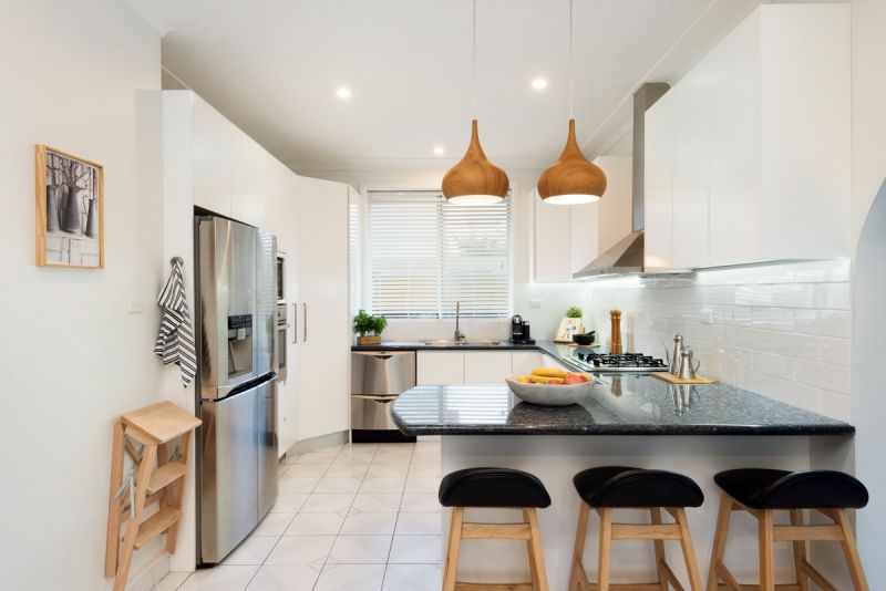 Single level living with space and a resort like feel