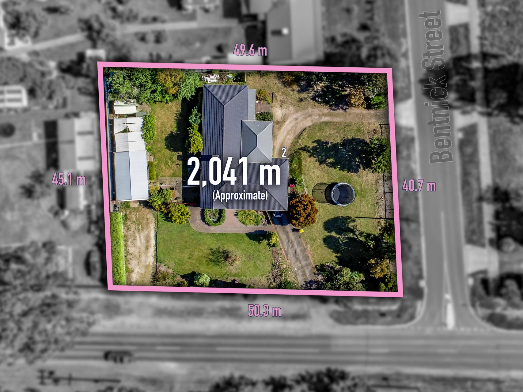 POSITION WITH POTENTIAL 
CORNER BLOCK APPROX 2041m2 APPROX