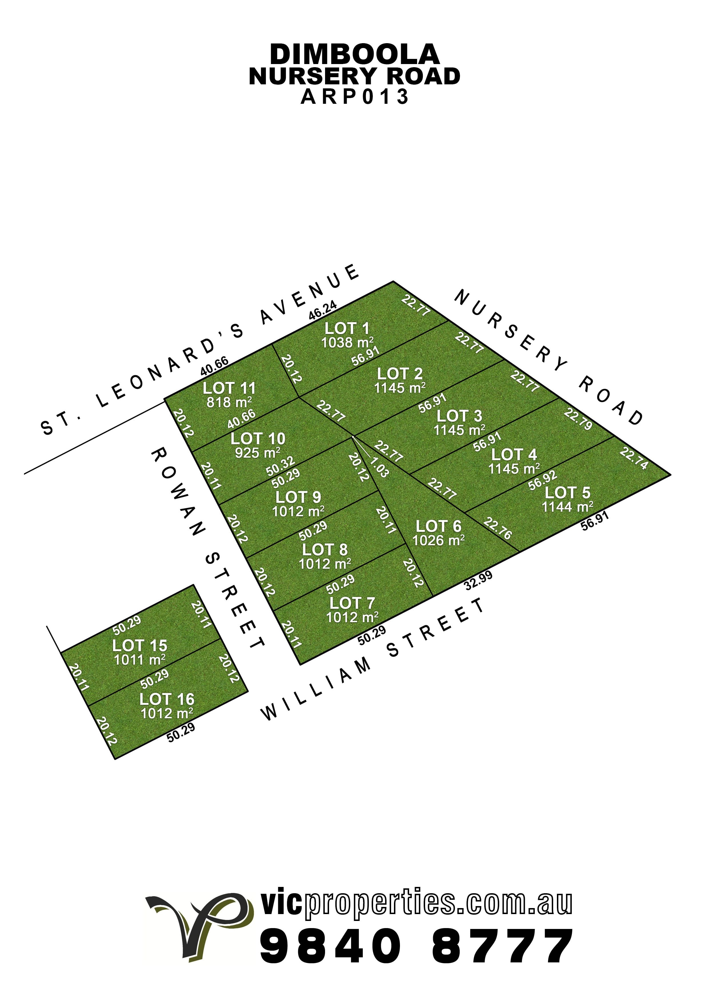 Lot 11/ St Leonards Avenue, Dimboola VIC 3414